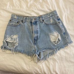 Vintage Levi Jean Shorts
